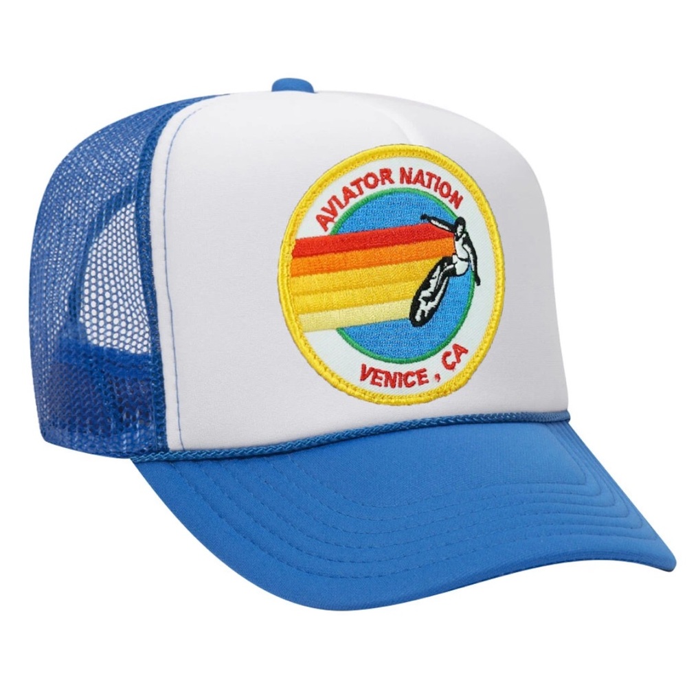 AVIATOR NATION VENICE TRUCKER HAT